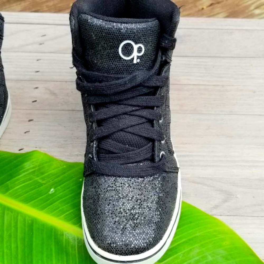 Op Girls Athletics Glitter Shoe Kid Sneaker Sz3